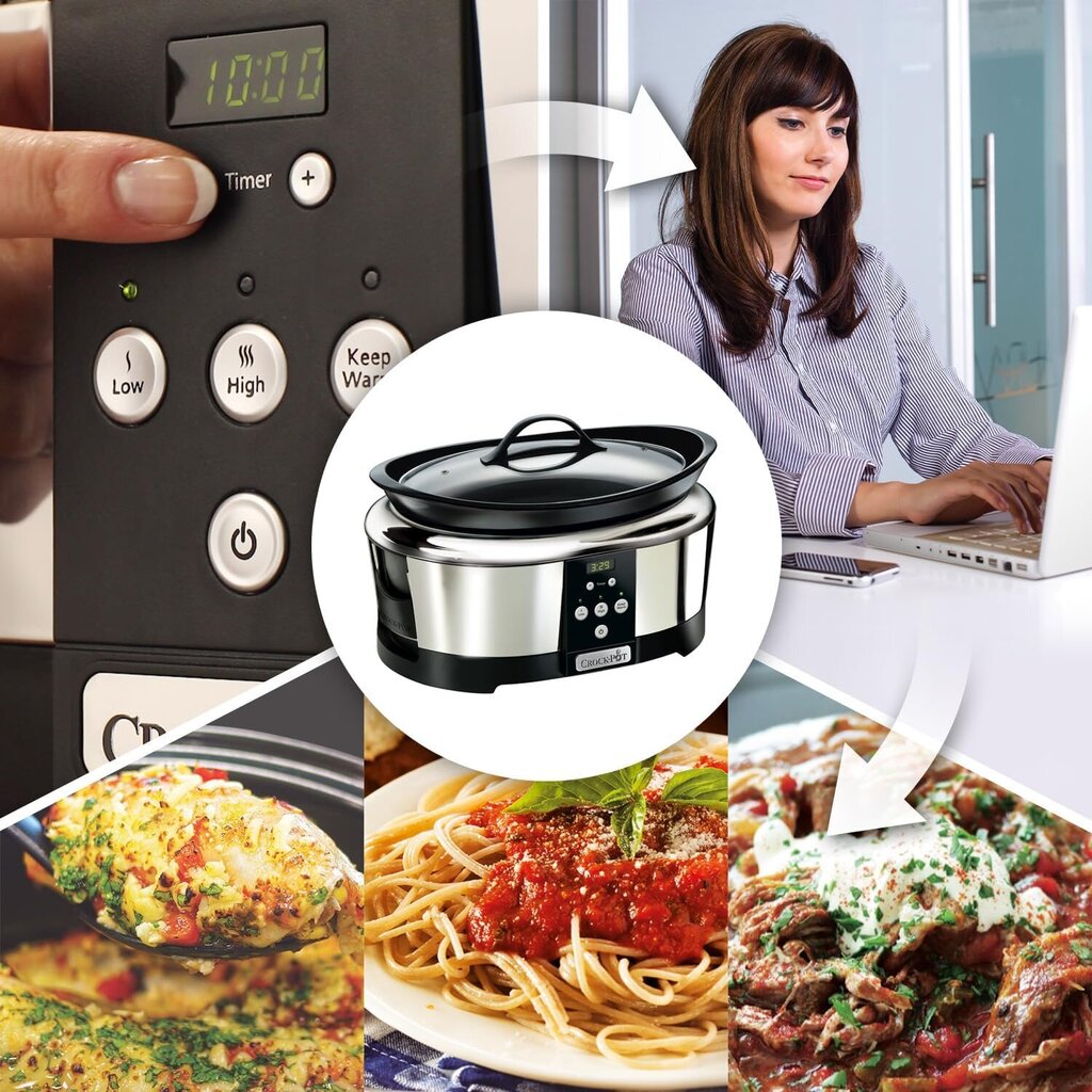 Hidas liesi Crock-Pot SCCPBPP605-050 hinta ja tiedot | Höyry- ja monitoimikattilat | hobbyhall.fi