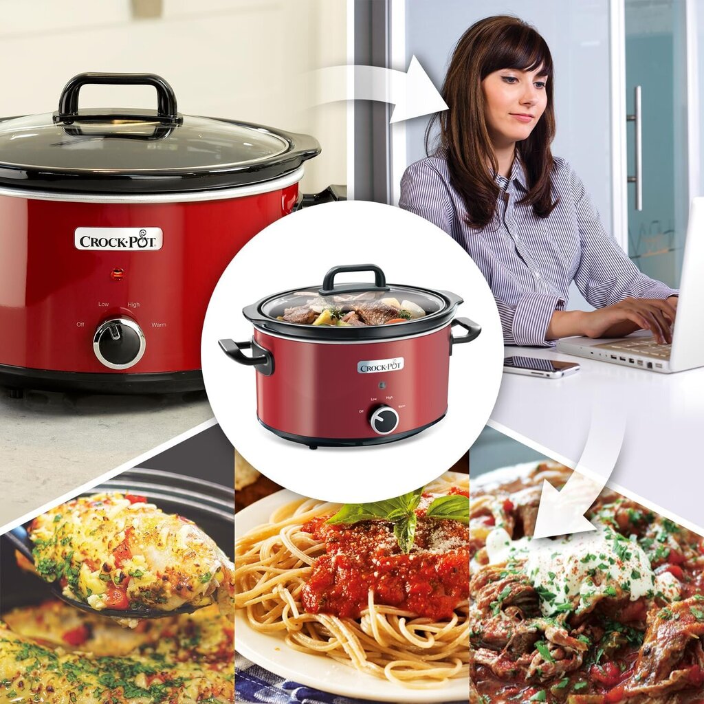 Hidas liesi Crock-Pot SCV400RD hinta ja tiedot | Höyry- ja monitoimikattilat | hobbyhall.fi