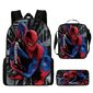 Spider-Man Reppu Reppu Koululaukku Case Lounaslaukku kolmessa sarjassa- Täydellinen hinta ja tiedot | Koulureput ja -laukut | hobbyhall.fi