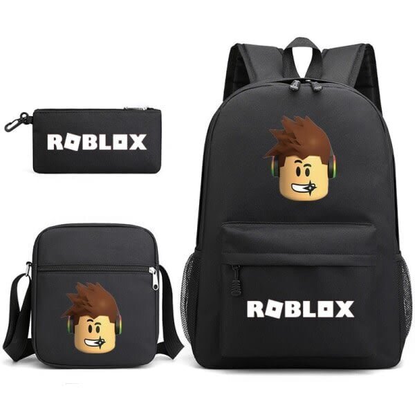 Roblox Backpack Koululaukku, jossa suuri kapasiteetti kolmessa sarjassa hinta ja tiedot | Koulureput ja -laukut | hobbyhall.fi