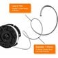 Trimmer Line Spool Black and Decker Trimmer, 8 Bush Cutter Li hinta ja tiedot | Ruohotrimmerit | hobbyhall.fi