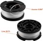 Pakkauksessa 6 kelaa A6481 A6485 Black Decker String Trimmeriin hinta ja tiedot | Ruohotrimmerit | hobbyhall.fi