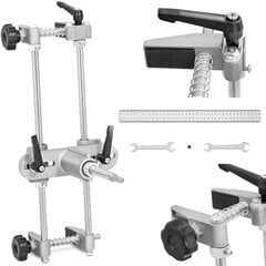 Oven jyrsintätyökalu poranterillä 18/22/24 mm, harmaa hinta ja tiedot | Käsityökalut | hobbyhall.fi