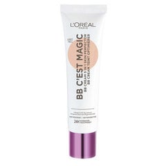 BB-voide L'Oréal Paris C'est Magic 5 in 1 SPF20 30 ml, light hinta ja tiedot | Kasvovoiteet | hobbyhall.fi