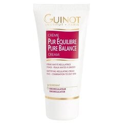 Mattavaikutteinen kasvovoide Guinot Pure Balance 50 ml hinta ja tiedot | Kasvovoiteet | hobbyhall.fi