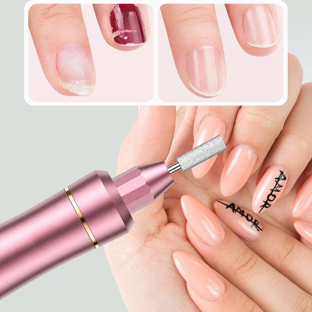 30 kpl Nail Drill Diamond Professional Nail Poranterät Irrota Geeliakryyli Nail Band Volframikarbidi Nail Poranterät hinta ja tiedot | Käsityökalut | hobbyhall.fi