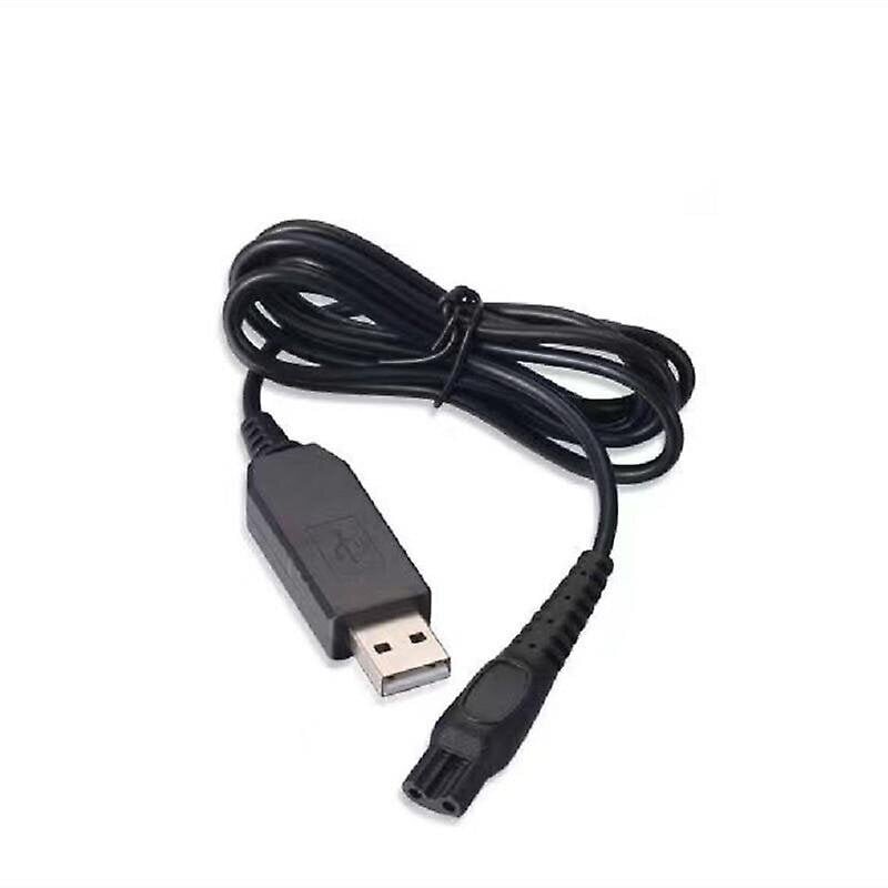 USB-latauskaapeli Philips 3000 HQ8505 parranajokoneen trimmerin laturin johto musta hinta ja tiedot | Puhelinkaapelit | hobbyhall.fi