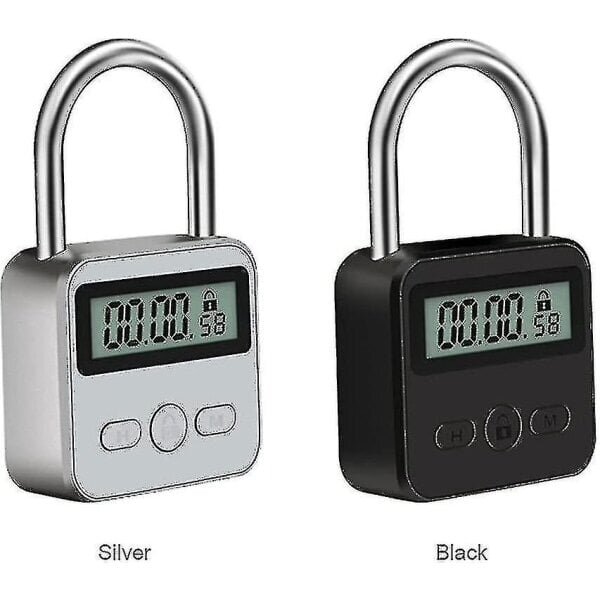 Smart Time Lock, 99 tuntia Max ajoituslukko LCD-näytöllä Monitoiminen elektroninen matka-ajastin tyhjä hinta ja tiedot | Jalkineiden ja vaatteiden hoitotuotteet | hobbyhall.fi