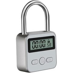 Smart Time Lock, 99 tuntia Max ajoituslukko LCD-näytöllä Monitoiminen elektroninen matka-ajastin tyhjä hinta ja tiedot | Jalkineiden ja vaatteiden hoitotuotteet | hobbyhall.fi