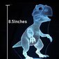 Dinosaur-sarjan värikäs 3d-yövalo LED Touch 16 -värinen kauko-ohjainpöytälamppu hinta ja tiedot | Lastenhuoneen valaisimet | hobbyhall.fi