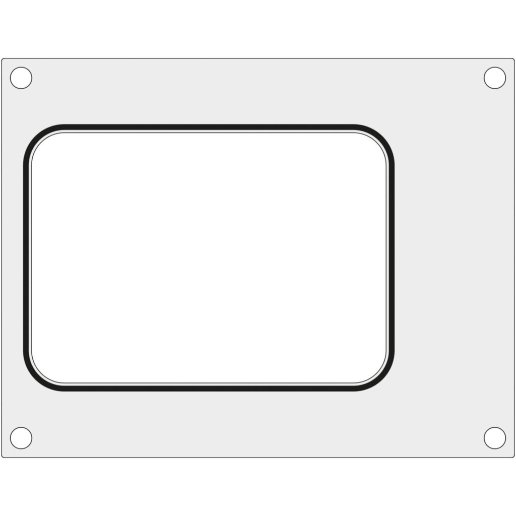 Vaihdettava matriisi hitsauslaitteelle ilman jakoa 187x137 mm hinta ja tiedot | Kahvinkeittimet ja kahvikoneet | hobbyhall.fi