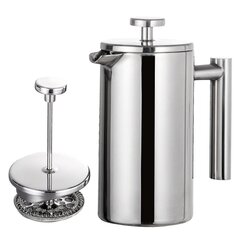 350ml/800ml/1000ml French Press -kahvinkeitin ruostumattomasta teräksestä kaksiseinäinen eristetty kahvinkeitin PotBY hinta ja tiedot | Kahvinkeittimet ja kahvikoneet | hobbyhall.fi