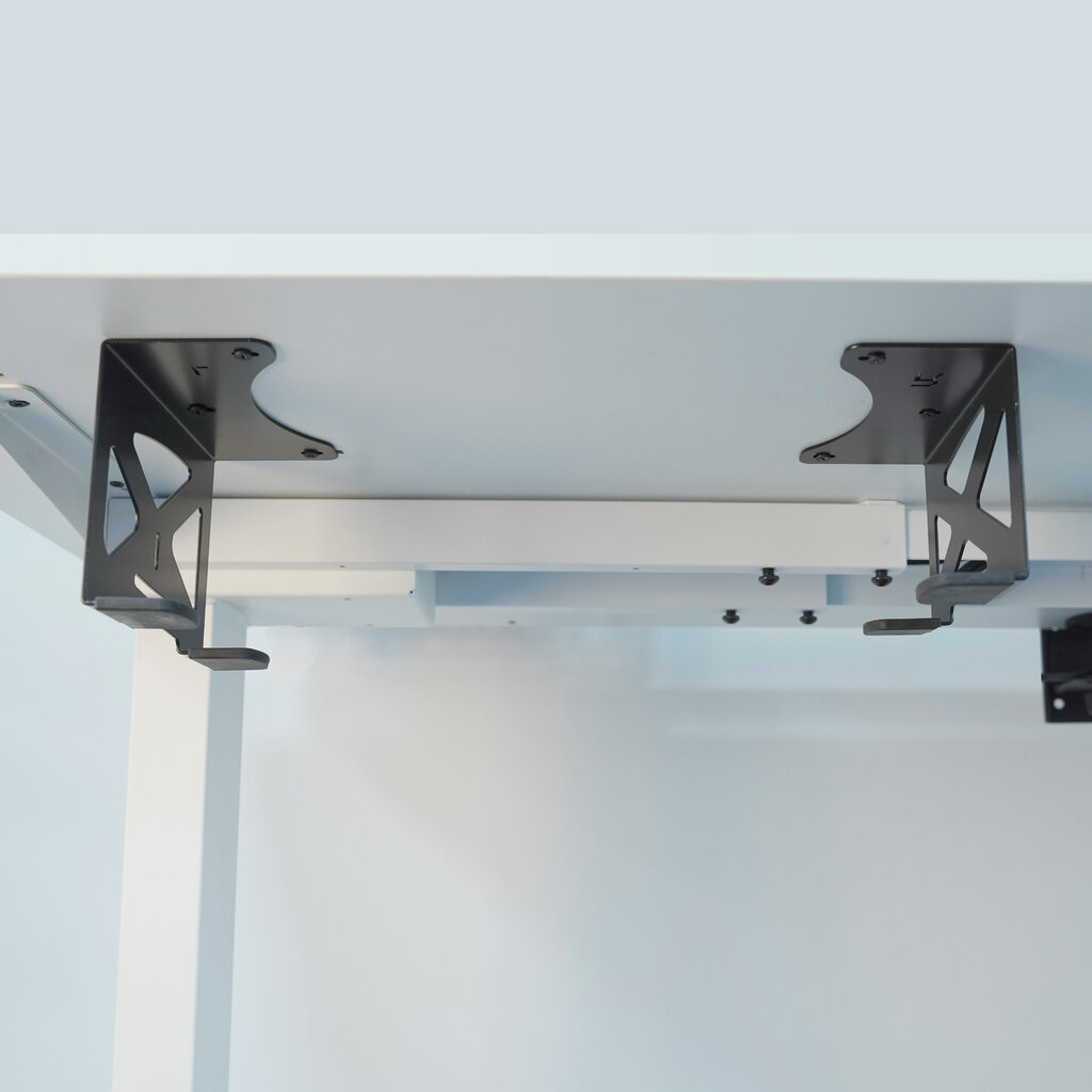 Monzlteck Under Desk Holder PS5:lle, Stealth Mount yhteensopiva Playstation 5 Disc & Digital Edition -konsolin kanssa hinta ja tiedot | Pelikonsolitarvikkeet | hobbyhall.fi