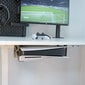 Monzlteck Under Desk Holder PS5:lle, Stealth Mount yhteensopiva Playstation 5 Disc & Digital Edition -konsolin kanssa hinta ja tiedot | Pelikonsolitarvikkeet | hobbyhall.fi