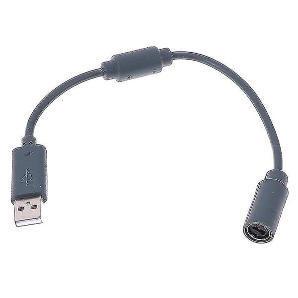 Langallisen ohjaimen USB Breakaway -sovittimen johto Xbox 360:lle Harmaa 23 cm Hfmqv hinta ja tiedot | Pelikonsolitarvikkeet | hobbyhall.fi