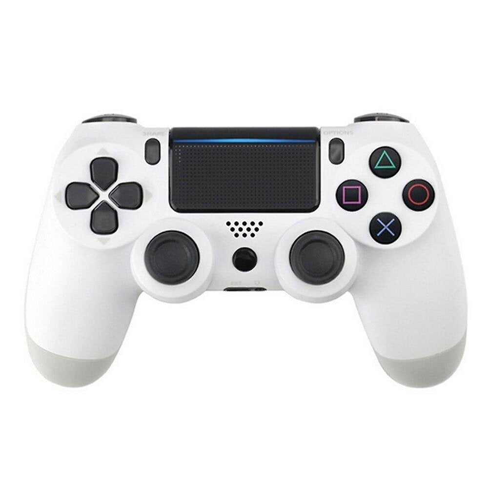 Playstation 4:n kanssa yhteensopiva Dualshock 4 langaton ohjain - Glacier White hinta ja tiedot | Pelikonsolitarvikkeet | hobbyhall.fi