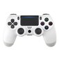 Playstation 4:n kanssa yhteensopiva Dualshock 4 langaton ohjain - Glacier White hinta ja tiedot | Pelikonsolitarvikkeet | hobbyhall.fi