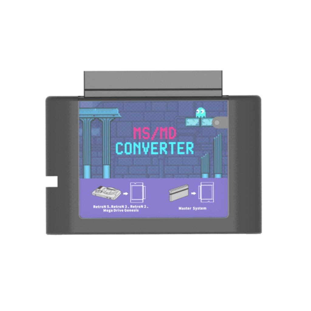 Pelitarvikkeet MS Converter -pelien polttokorttisovittimelle järjestelmäpelikasetille retron5 retron3 retron2 hinta ja tiedot | Pelikonsolitarvikkeet | hobbyhall.fi