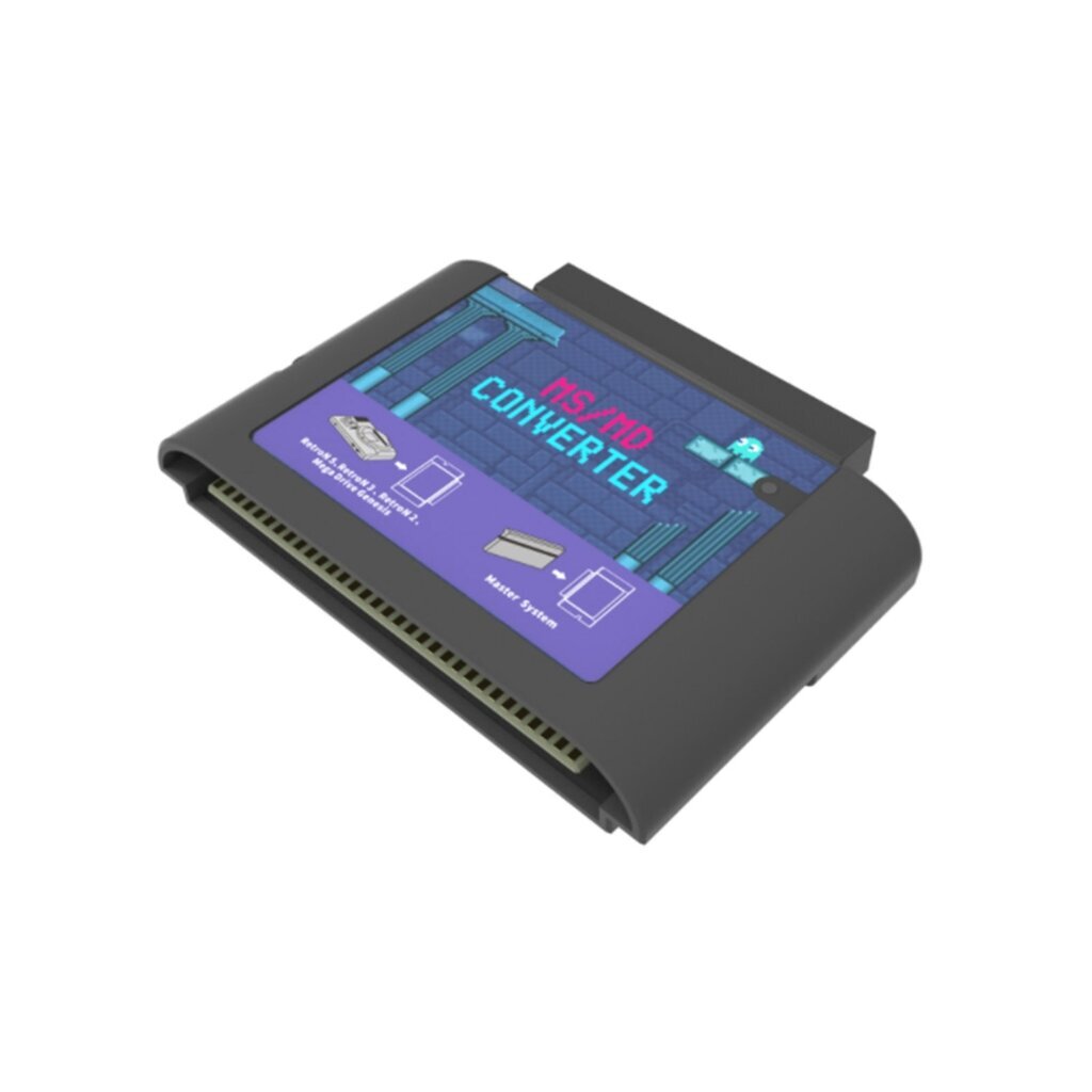 Pelitarvikkeet MS Converter -pelien polttokorttisovittimelle järjestelmäpelikasetille retron5 retron3 retron2 hinta ja tiedot | Pelikonsolitarvikkeet | hobbyhall.fi