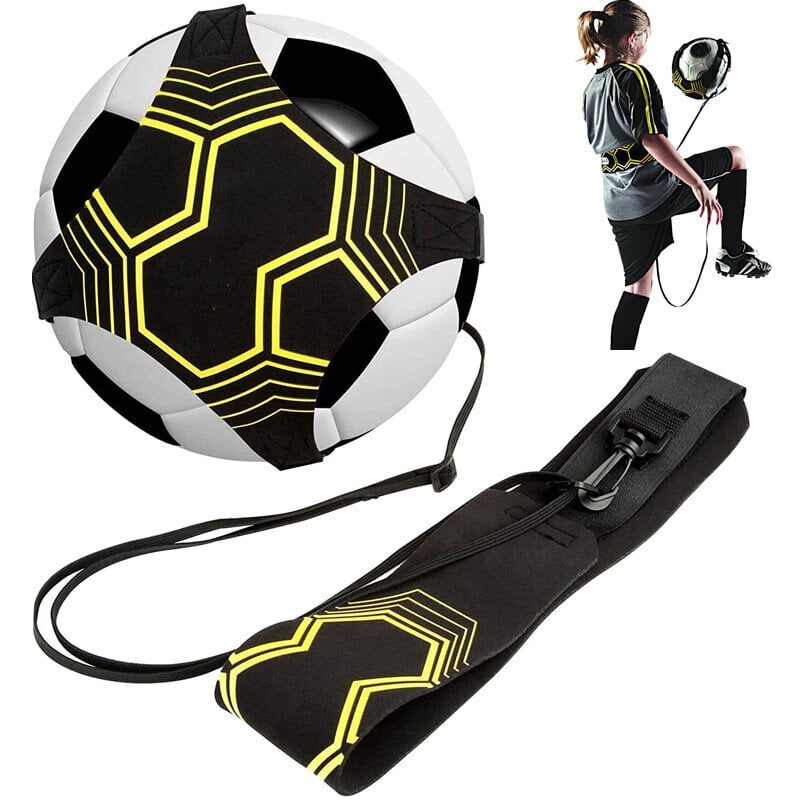 Fotboll Kick Trainer Hands Free Solo Footboll Agility Trainer hinta ja tiedot | Hands-free -tarvikkeet | hobbyhall.fi