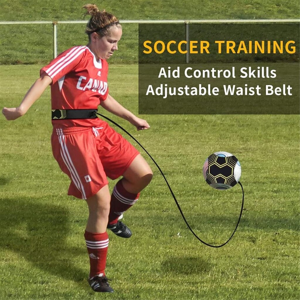 Fotboll Kick Trainer Hands Free Solo Footboll Agility Trainer hinta ja tiedot | Hands-free -tarvikkeet | hobbyhall.fi