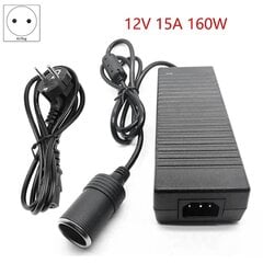 12v 15a 160w automuunnin 220v 12v autosovitinmuunnin auton kotiin - kevyempi muunnin Eu-pistoke hinta ja tiedot | Veneet ja kajakit | hobbyhall.fi