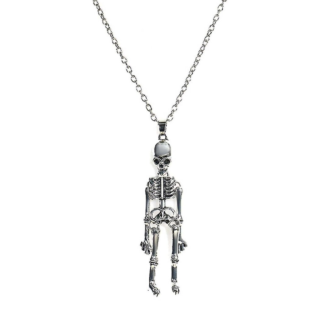 Ystävyysmagneetti Skeleton Skull Kaulakorut Bff Jewlery Magneettinen kaulakoru Bestie Sisar Pariskunnalle Magneettinen 1 pair gold and silver hinta ja tiedot | Kaulakorut | hobbyhall.fi