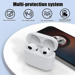 Kuulokkeiden laturin kotelo AirPods 3 -latauskotelolle 450 mah:n langaton latauskotelo Bluetooth Synkronointipikaparinmuodostuspainike hinta ja tiedot | Paristolaturit | hobbyhall.fi