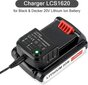 Li-ion akkulaturi Black & Decker 18v Li-ion Battery Lcs1620 laturiin hinta ja tiedot | Paristolaturit | hobbyhall.fi