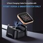 Laturi Fitbit Versa 2:lle (ei Versa/versa Lite), Usb-latauskaapelin telakointiteline Versa 2 Health & Fitness -älykellolle hinta ja tiedot | Paristolaturit | hobbyhall.fi