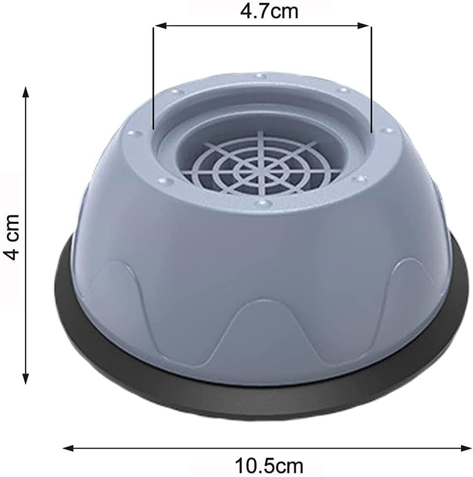 Pyykinpesukoneen jalkatyynyt 4 kpl yleispesukoneen tärinää estävät matot - liukumattomat kumiset jalustan tukityynyt/jalat pesukoneiden kuivausrumpuille ja huonekaluille hinta ja tiedot | Kuivausrummut | hobbyhall.fi
