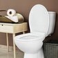 Soft Close wc-istuin, wc-istuin pikalukituksella f Yksinkertainen yläkiinnitysO Shape hinta ja tiedot | Kylpyhuoneen sisustus | hobbyhall.fi