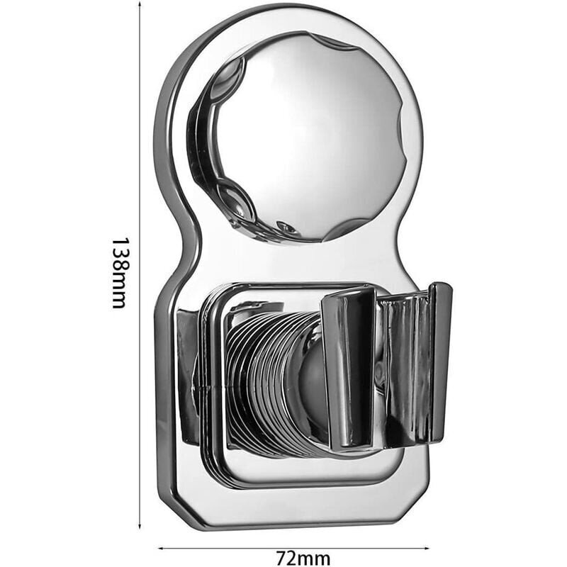 Suihkupään pidike, imukuppi käsisuihkukoukku, seinään kiinnitettävä suihkupään kiinnitys, universaali vaihdettava suihkun liukusäädin (kiinnike) hinta ja tiedot | Kylpyhuoneen sisustus | hobbyhall.fi
