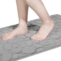 Liukumaton Memory Foam -kylpymatto, imukykyinen konepestävä kylpyhuonematto, kylpymatto hinta ja tiedot | Kylpyhuoneen sisustus | hobbyhall.fi