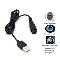 Usb-laturi Panasonic Re7-87 Acr3 Acr4 Acr5 Series parranajokoneeseen partakoneen laturiin hinta ja tiedot | Kylpyhuoneen sisustus | hobbyhall.fi