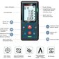 Digitaalinen laseretäisyysmittari, LM50 50 metrin digitaalinen lasermittari, pituus/pinta-ala/tilavuus/Pythagoran lause LCD-taustavalolla, IP54 (50 m) hinta ja tiedot | Digitaaliset valokuvakehykset | hobbyhall.fi