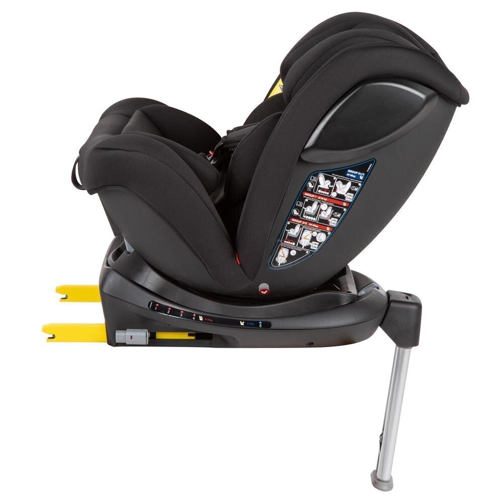 Turvaistuin Bebe Confort Evolvefix, 0-36 kg, Tummanharmaa hinta ja tiedot | Turvaistuimet | hobbyhall.fi