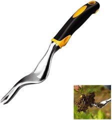 Garden Weeder Ergonominen alumiiniseoskahvan kitkemistyökalu voikukkien, ohdakkeiden ja muiden rikkakasvien poistamiseen hinta ja tiedot | Puutarhatyökalut | hobbyhall.fi