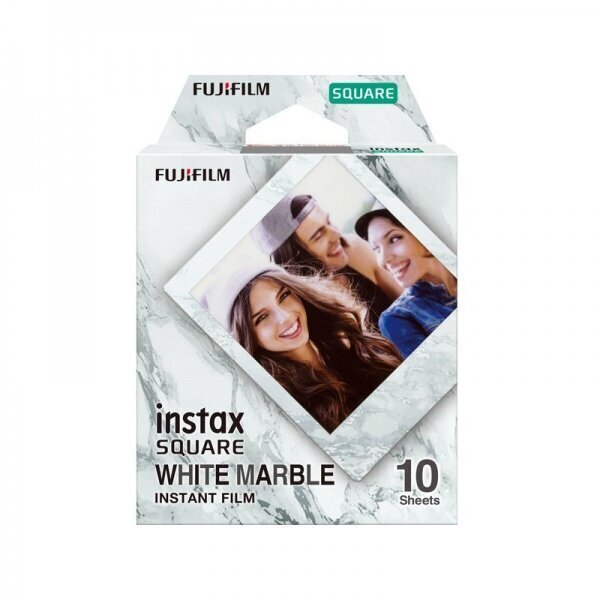Fujifilm Instax Square 1x10 White Marble. hinta ja tiedot | Kameratarvikkeet | hobbyhall.fi