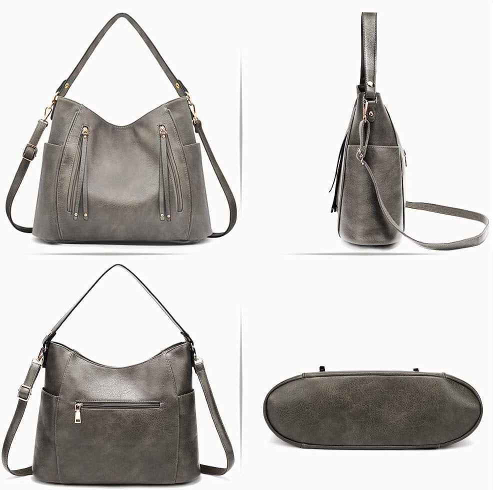 Naisten käsilaukut, iso nahkainen Crossbody-laukku, olkalaukku, PU-design, korkealuokkainen laukku naisille hinta ja tiedot | Tietokonelaukut | hobbyhall.fi