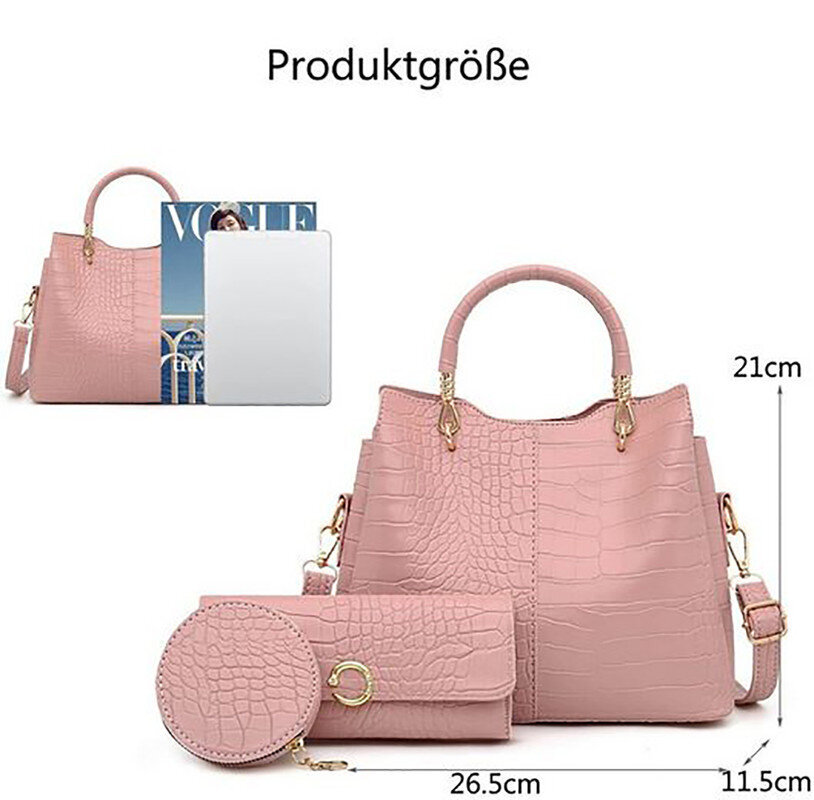 Käsilaukut Kangaskassit Naisten setti Ostoskassi Olkalaukku Naisten Crossbody Bag hinta ja tiedot | Tietokonelaukut | hobbyhall.fi