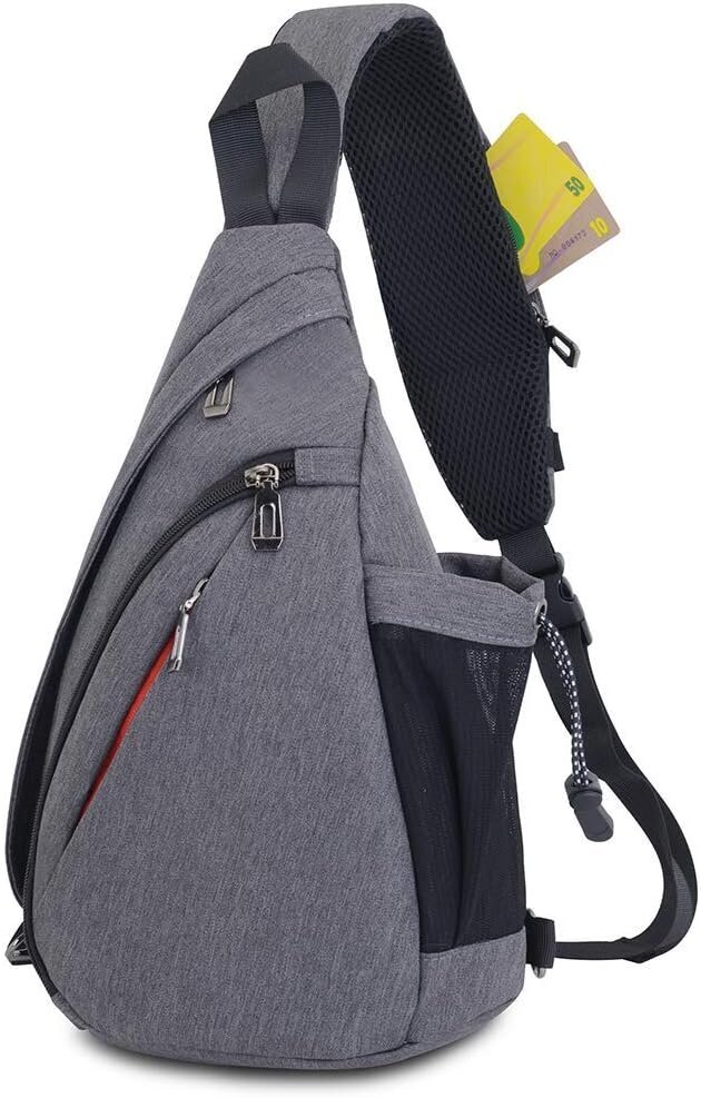 Sling Reppu Miesten Naisten Rintalaukku Sling Bag Urheilu Olkalaukku Cross Bag Outdoor Hikes Mountain hinta ja tiedot | Tietokonelaukut | hobbyhall.fi