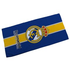 Mub- Jalkapallopyyhe urheilullinen imukykyinen kasvopyyhe-fani matkamuisto Real Madrid hinta ja tiedot | Pyyhkeet | hobbyhall.fi