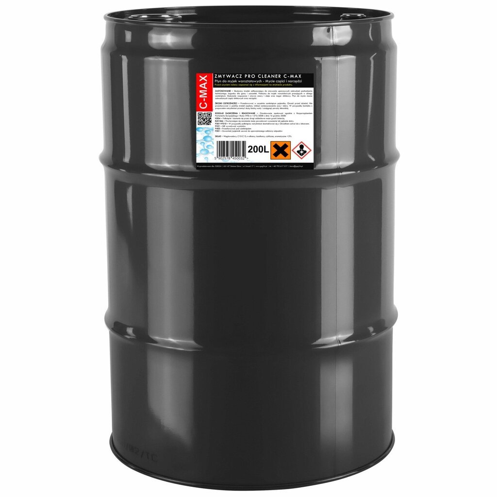 Ammattimainen puhdistusneste ShellSol D60 C-MAX PRO 200L hinta ja tiedot | Auton puhdistusliinat ja -tarvikkeet | hobbyhall.fi