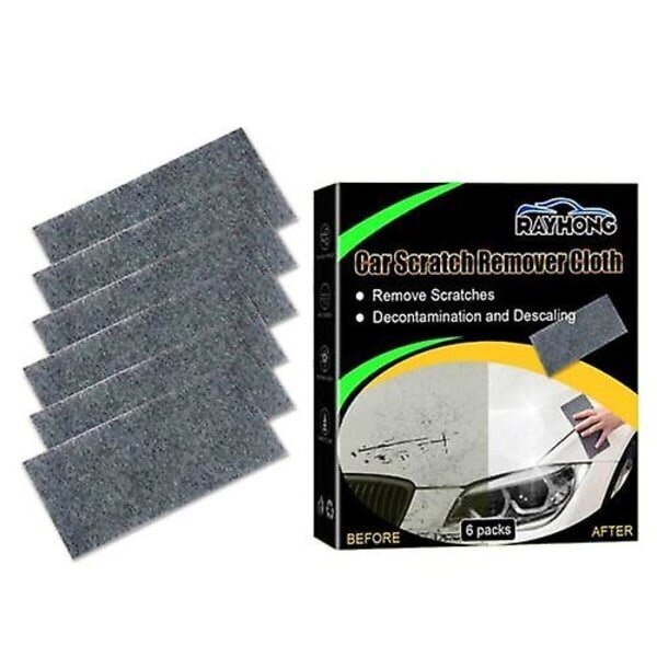 6 kpl Nano Sparkle Cloth autonkorjauskangas Nano Magic Cloth autoon Uusi-KOKO: 24kpl hinta ja tiedot | Auton puhdistusliinat ja -tarvikkeet | hobbyhall.fi