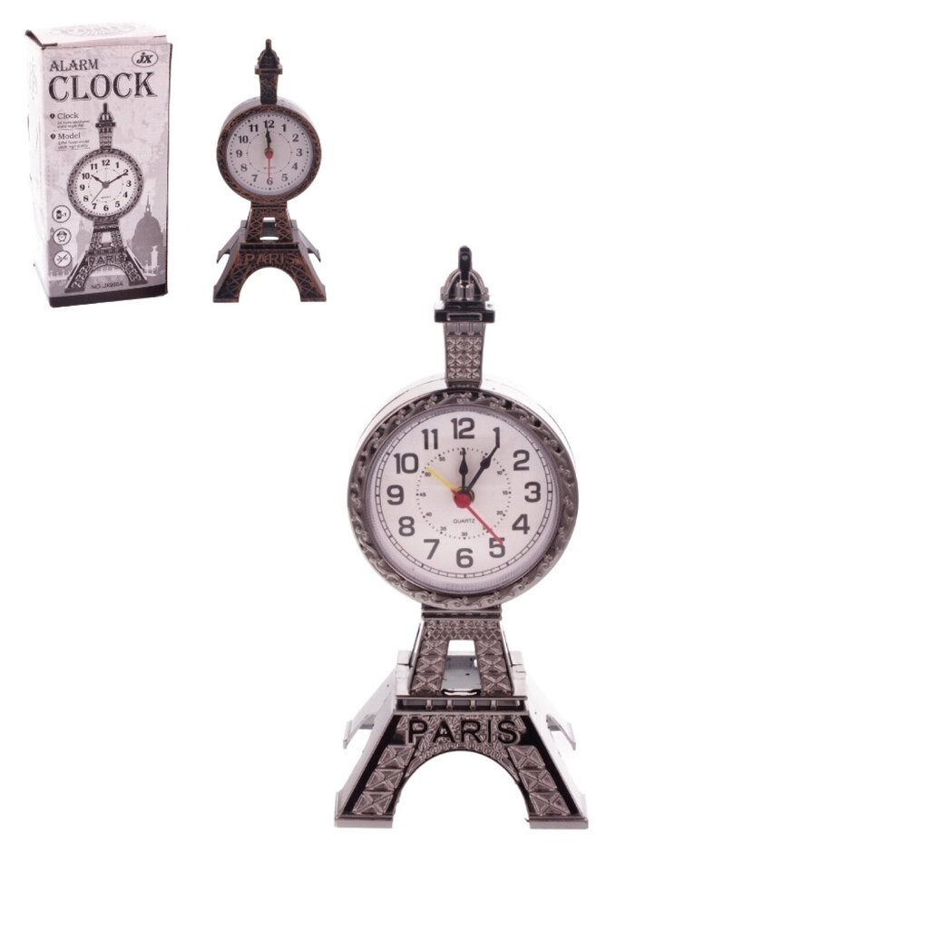 Koristeellinen Eiffel-torni kello 9x20x9cm hinta ja tiedot | Kellot | hobbyhall.fi