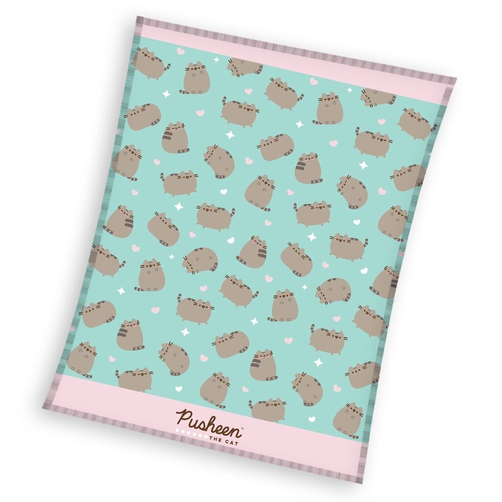 Pehmeä viltti Pusheen-kissalla 150x200 cm hinta ja tiedot | Päiväpeitot ja huovat | hobbyhall.fi