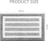 Kylpymatto, 40x60cm Pestävä vettä imevä kylpymatto Suihkumatto Liukumaton kylpymatto Kylpyhuonematto olohuoneeseen, suihku, kylpyamme, wc, (harmaa) hinta ja tiedot | Suihkualtaat | hobbyhall.fi