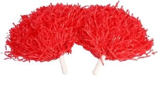 2kpl Cheerleading Pom Poms, PE Cheerleading Pom Poms Urheilujuhlatanssi Hyödyllisiä lisävarusteita hinta ja tiedot | Treenivälineet | hobbyhall.fi