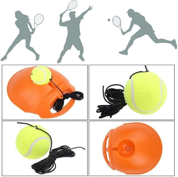 Tennisvalmentaja, Tennispallovalmentaja, Tennisharjoittelun palautuspallo, Solo Tennis Trainer Rebound Bal